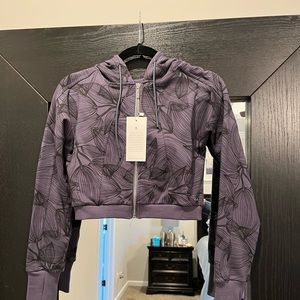 Buff bunny cropped hoodie NWT